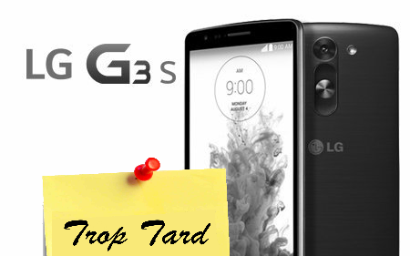 Smartphone LG G3S 4G 5 pouces HD à 139€99 livré (ODR (...)