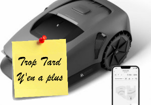 Le Robot tondeuse MOVA 600 sans fil à 470,09€ (-37%) (...)