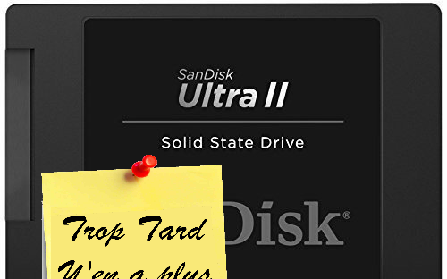 Vente flash SSD SanDisk Ultra II 240 Go à 79,99€ (...)