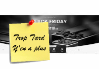 Deal expiré Black Friday chez Algolaser, multiples offres et (...)