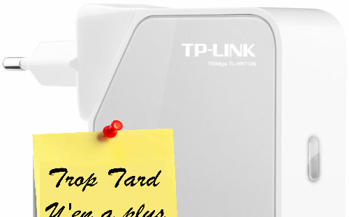Mini Répéteur Wifi Point d'accès pour TV connectée TP-LINK (...)