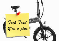 Deal expiré Le vélo électrique pliant PVY Z20 PRO, autorisé route à (...)