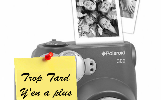 Polaroid P300, appareil photo instantané noir 49€90