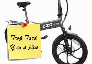 Le vélo électrique pliant PVY Z20 PRO, autorisé route à (...)
