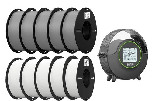 10 kg de filaments Creality et boite séchage Sunlu à (...)