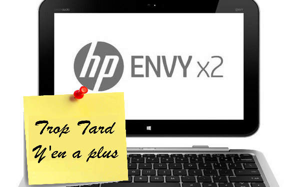 Ultraportable Tablette Windows 8 HP Envy X2 249€ après (...)