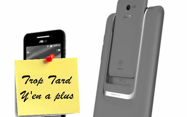 Tablette et Smartphone Android Padfone mini F400CG (...)