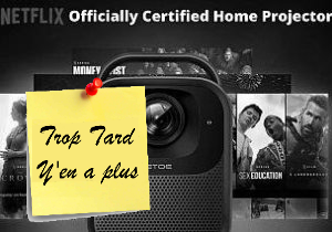 Deal expiré ETOE Seal Pro, Projecteur vidéo certifié GoogleTV , 1000 (...)