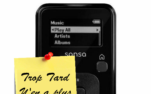 Lecteur MP3 SanDisk Sansa Clip Zip 4GO Rockbox (...)