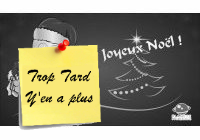 Deal expiré Je vous souhaite un Joyeux réveillon et Jour de Noël (...)