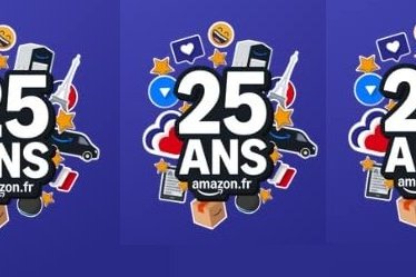 25€ de réduction sur Amazon pour 75€ d'achat