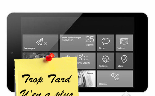 Cube IWORK 7 , Tablette Tactile Windows 8 avec Office à (...)