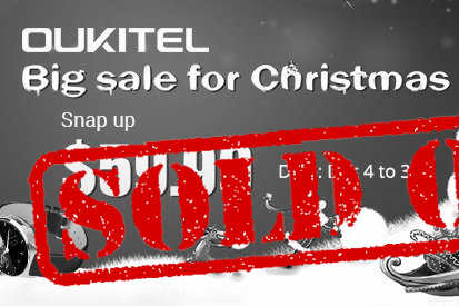 Oukitel rime avec Noël avec une vente spéciale de (...)