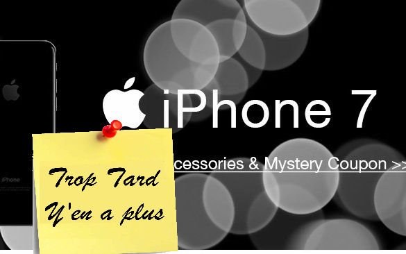 Les accessoires iPhone 7 débarquent chez Tinydeal, (...)