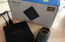 Logo Test box TV 4K Magicsee N5 NOVA, Android 9 standard, (...)