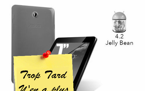 ASUS Tablette Tactile ME173X 7'' IPS HD Quad-core (...)
