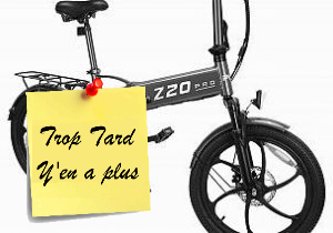 Deal expiré Le vélo électrique pliant PVY Z20 PRO, autorisé route à (...)
