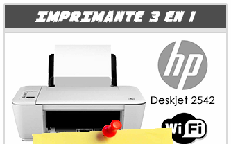 Imprimante Multifonction HP Deskjet 2542 Wifi 29€99 (...)
