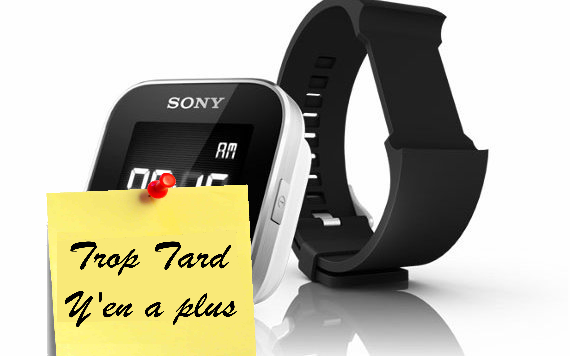 Montre Sony « Android » Smartwatch 1 à 39€ livrée