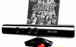 Kinect XboX 360 + Kinect adventures à 69€30