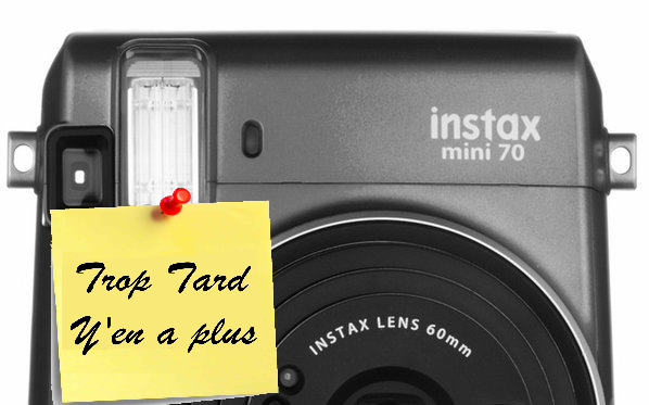 Appareil Photo Instax Mini 70, type Polaroid bleu à 69€ (...)
