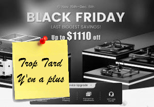 Deal expiré Black Friday chez Algolaser, multiples offres et (...)