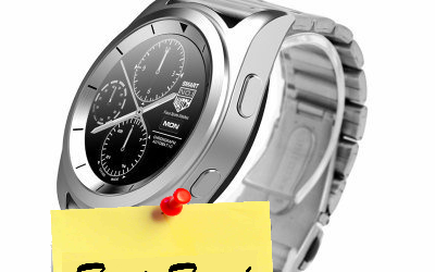 Smartwatch No.1 G6, cadran rond tactile, capteur de (...)