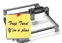Deal expiré ATOMSTACK Maker A5 V2, laser 6 W, vitesse 24000 mm/min (...)