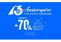 Deal Anniversaire 13 ans Geekbuying, grosses promos en (...)