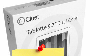 Tablette Tactile 9,7'' CLUST CLC10, Dual-Core Android 4.2 (...)