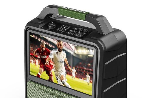 MONSTER VMAY, TV/enceinte d'extérieur 2‑en‑1 15,6” 60 (...)