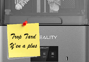 Deal expiré L'imprimante Résine Creality HaloT-MAGE 8K à -47% soit (...)