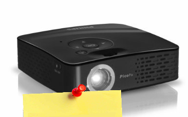 Picoprojecteur Philips PPX1230 à 126€46 livré