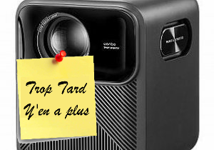 Deal expiré Le Video projecteur Wanbo Mozart 1 Pro, FullHD, 900 (...)