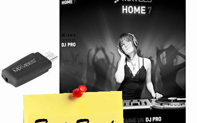 Mixvibes Home 7, logiciel mixage DJ MP3 + carte audio (...)