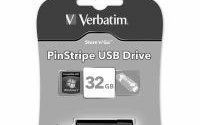 Clé USB Verbatim PinStripe 32Go noir 16€38 livrée