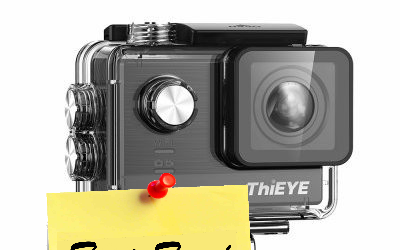 Caméra sport ThiEYE T5e, véritable 4K 30 i/s à 86€49 (...)