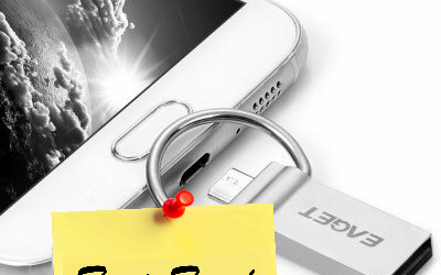 Clé USB 3.0 OTG 32 GO Eaget idéale échange PC/Smartphone (...)