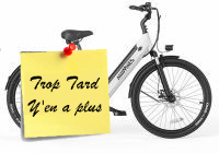 Deal expiré Vélo ville électrique HillMiles MileCity, capteur de (...)