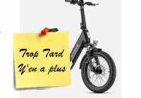Deal expiré Vélo électrique ENGWE L20 Boost, la polyvalence au (...)