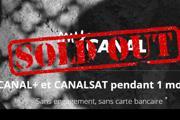 Mycanal de Canal + offert 1 mois sans engagement