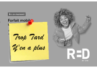 Deal expiré Promotion RED SFR 250GO 5G Appel/sms/mms illimités et 26 (...)