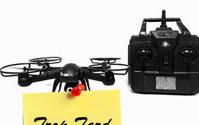 Mini Drone Quadcopter DM007 caméra 2Mpx 23.9€