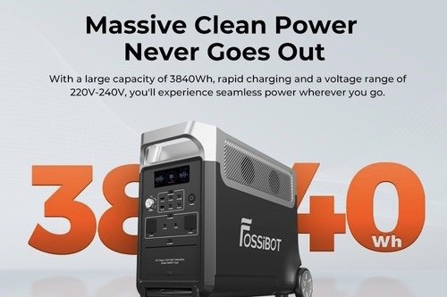 Fossibot F3600, la station électrique grande capacité (...)