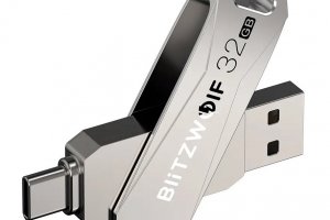 Clé USB 2 en 1 Type C et USB-A 32 GO USB-3 OTG BlitzWolf (...)