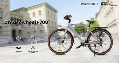 CMACEWHEEL F700, un vélo type GRAVEL électrique léger, (...)