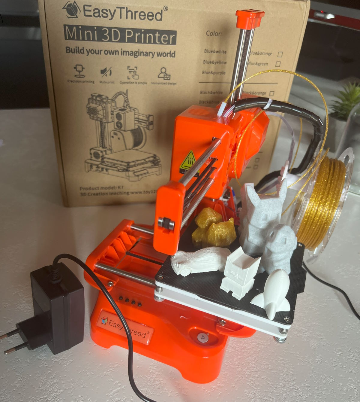 Je teste une imprimante 3D pour enfants 