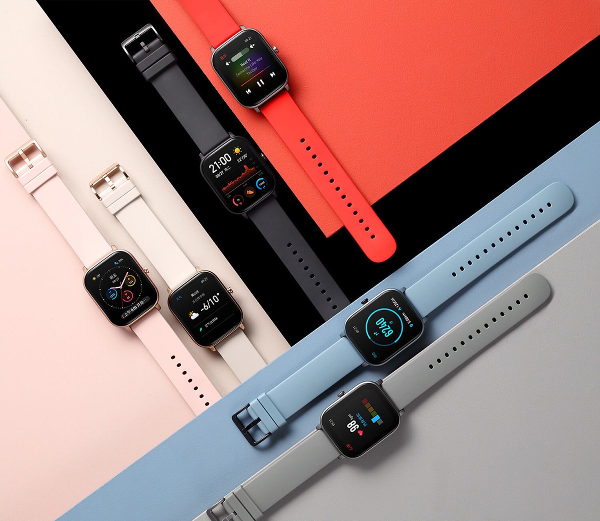 Smartwatch AMAZFIT GTS un look carr et une belle autonomie