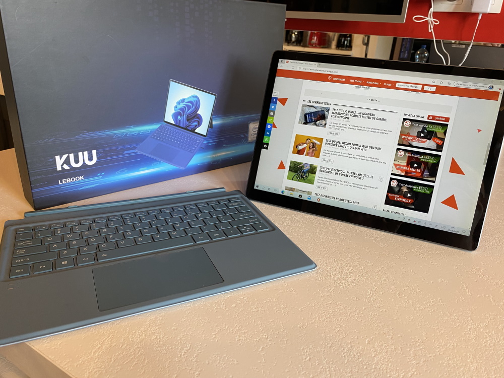L'ordinateur portable et tablette KUU Lebook Pro en promotion chez