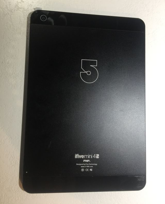 Test tablette Android FNF ifive Mini 4S, écran Retina, du premium